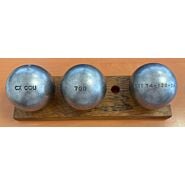 OBUT BOULE NOIRE CX Cou Lisse - 74mm - 700g - gravée CX1 74-120-24