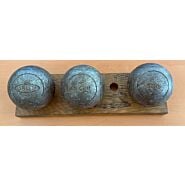 OBUT BOULE NOIRE CX Cou Striée - 73mm - 680g - 1
