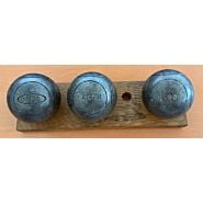 OBUT BOULE NOIRE CX Cou Striée - 73mm - 690g - 1