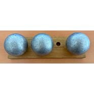 LA BOULE BLEUE "Inox 115" - 72mm - 680g