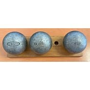 OBUT BOULE NOIRE CX Cou Lisse - 76mm - 670g