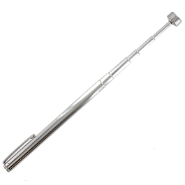 Lampe Aimantée Télescopique – Style Stylo, Extensible Jusqu'à 66 Cm – Idéale Pour Ramasser Les Boules De Pétanque Et éclairer Les Coins Sombres