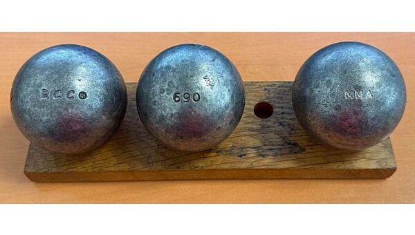 Pétanque: Soutěžní koule OBUT model RCC, 73mm, 690g - sada 3 ks Pétanque: Soutěžní koule OBUT model RCC, 73mm, 690g - sada 3 ks