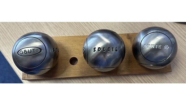 OBUT SOLEIL Striée - 71mm - 680g - 2 - gravée Annie
