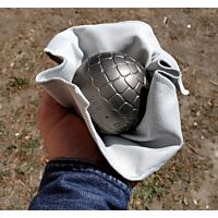 Chamoisine grise MS Pétanque 20x20cm (l'unité)