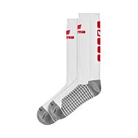 Chaussettes longues CLASSIC 5-C - Homme - blanc/rouge