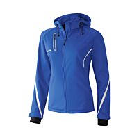 Fonction veste Softshell (étanche et respirante) - Femme - bleu roi/blanc