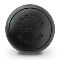 LA BOULE BLANCHE CARBONE Striée