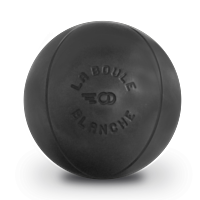LA BOULE BLANCHE CARBONE Striée