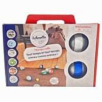 La Schmolle - Boules de pétanque tout terrain - Bleu/Blanc