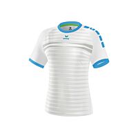 Maillot Ferrara 2.0 - Femme - blanc/bleu curaçao