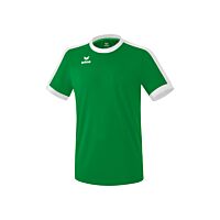 Maillot Retro Star - Enfant - émeraude/blanc