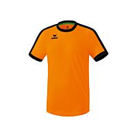 Maillot Retro Star - Enfant - corail/noir