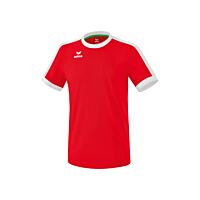 Maillot Retro Star - Enfant - rouge/blanc