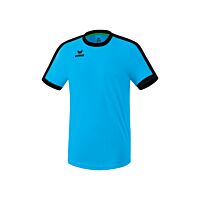 Maillot Retro Star - Homme - bleu curaçao/noir