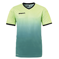 Maillot manches courtes Division - Vert Flash/lagon - Homme