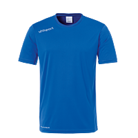 Maillot manches courtes Essential - Azur/blanc - Homme