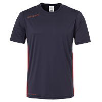 Maillot manches courtes Essential - Bleu Marine/rouge - Homme