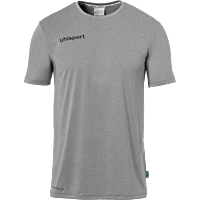 Maillot manches courtes Essential - Gris Foncé Chiné - Homme
