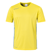 Maillot manches courtes Essential - Jaune Citron/azur - Homme
