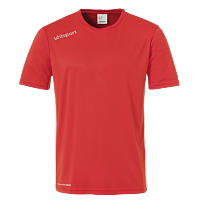 Maillot manches courtes Essential - Rouge/blanc - Homme
