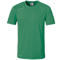 Maillot manches courtes Essential - Vert/blanc - Homme