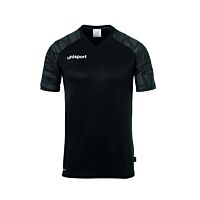 Maillot manches courtes Goal 25 - Noir/anthracite - Homme