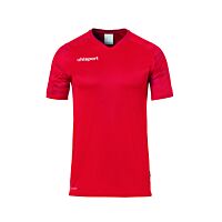 Maillot manches courtes Goal 25 - Rouge/blanc - Homme