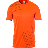 Maillot manches courtes Score 26 - Orange Fluo/noir - Homme