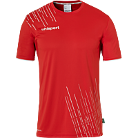 Maillot manches courtes Score 26 - Rouge/blanc - Homme