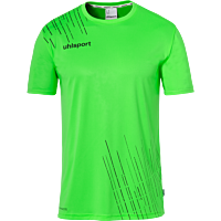 Maillot manches courtes Score 26 - Vert Fluo/noir - Homme