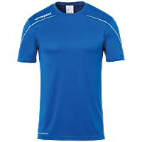 Maillot manches courtes Stream 22 - Azur/blanc - Homme