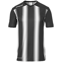 Maillot manches courtes Stripe 2.0 - Noir/blanc - Enfant