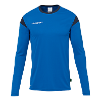 Maillot manches longues Squad 27 - Azur/bleu Marine - Homme