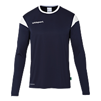 Maillot manches longues Squad 27 - Bleu Marine/blanc - Homme