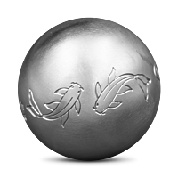 Obut Loisir Inox Carpe Koi - Jeu de 3 boules