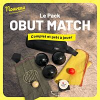 Starter Pack Obut Match Lisse avec Mètre + Sacoche