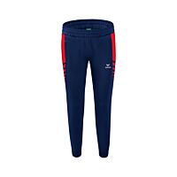 Pantalon Worker Six Wings - Femme - bleu marine/rouge