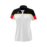 Polo CHANGE by erima - Femme - blanc/noir/rouge