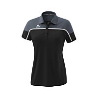 Polo CHANGE by erima - Femme - noir grey/gris/blanc