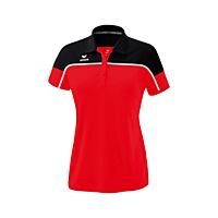 Polo CHANGE by erima - Femme - rouge/noir/blanc