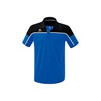 Polo CHANGE by erima - Homme - bleu roi/noir/blanc