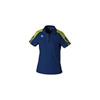 Polo EVO STAR - Femme - bleu marine/jaune citron