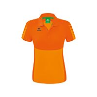 Polo SIX WINGS - Femme - corail/orange