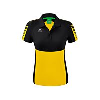Polo SIX WINGS - Femme - jaune/noir