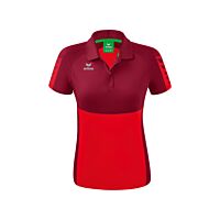 Polo SIX WINGS - Femme - rouge/bordeaux