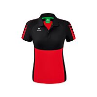 Polo SIX WINGS - Femme - rouge/noir