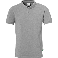 Polo manches courtes Essential - Gris Foncé Chiné - Homme