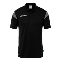 Polo manches courtes Squad 27 - Noir/anthracite - Homme