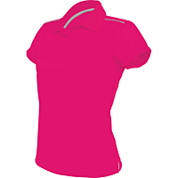 Polo manches courtes - femme - rose